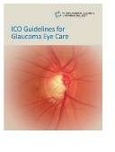 ICO Glaucoma Guidelines